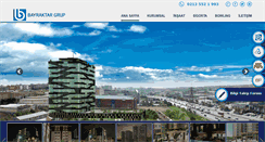 Desktop Screenshot of bayraktargrup.com